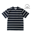 Linton Pocket Stripe T-Shirt Navy/Ivory