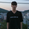 [UNISEX] 쇼트 반팔 티셔츠 - 블랙