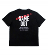Name Out Staff Tee - Black