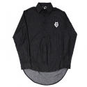 에잇볼륨(EIGHTVOLUME) EV Emblem Overfit  JeanShirts (Black)
