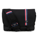 핍스(PEEPS) essential messenger bag(stripe_black)