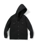 유니폼브릿지(UNIFORM BRIDGE) HBT hooded coach jacket black