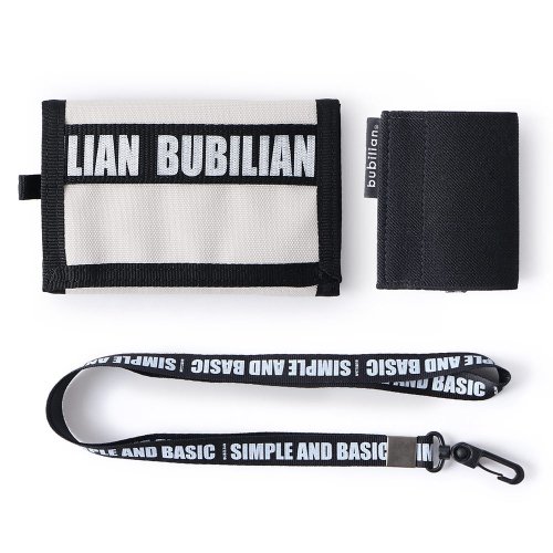BUBILIAN - Velcro Wallet _ Cream