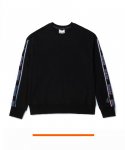 에이치 블레이드(HEICH BLADE) [Blade]Logo Overlap Sweatshirts(Black)