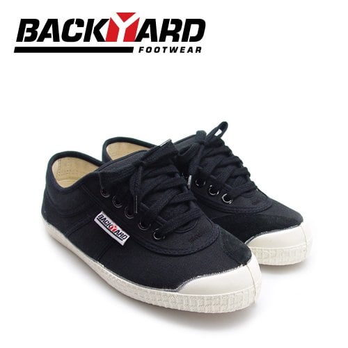 백야드(BACKYARD) BASIC SHOE Black White outsole - 9,900원 | 무신사 스토어