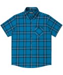 아파트먼트(APARTMENT) Plutus Half Shirts - Blue