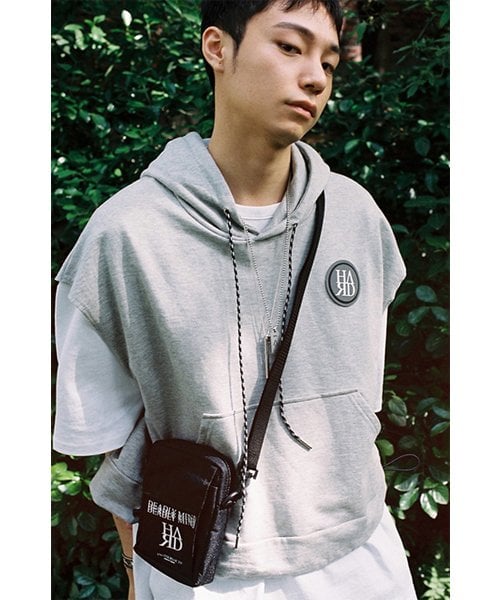 어나더유스(ANOTHERYOUTH) 레이어드 후드 티 - 그레이 - 39,500원 | 무신사 스토어