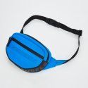 스트레치엔젤스(STRETCH ANGELS) [N.E.O] Round front zipper belt bag (Blue)