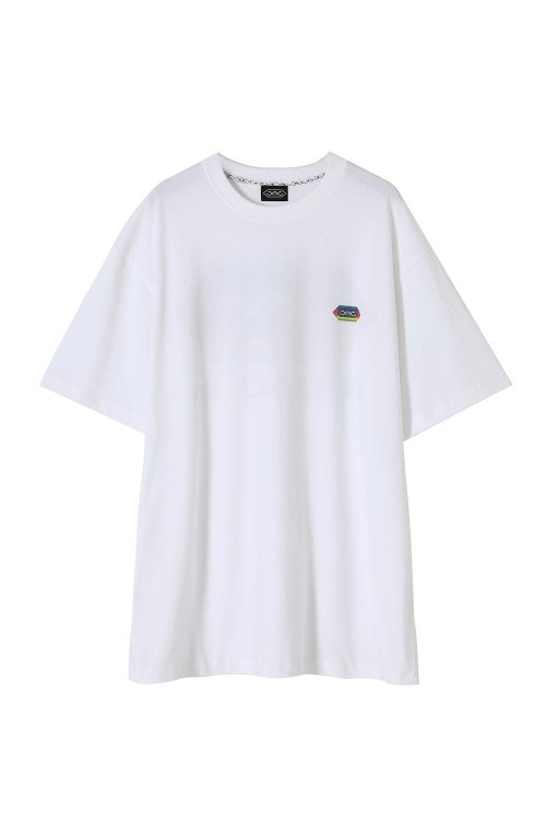 제이앤제이인터내셔널(JAJ INTERNATIONAL) RAINBOW SYMBOL TEE WHITE - 75,000원 | 무신사 스토어