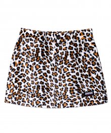 (W) Wind Cheetah Skirt - Ivory