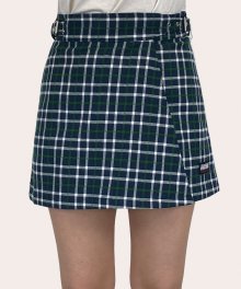 (W) Arctic Heart Skirt - Green