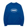 VNWRS 로고 기모 맨투맨 (VNAHTS414) 블루