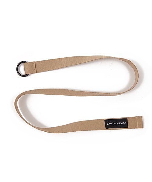 SA D-ring Webbing Long Belt_Beige