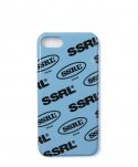 에스에스알엘(SSRL) mix logo hard case / sky