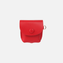 살랑(SALRANG) Button Shoulder AirPods Leather Case Red