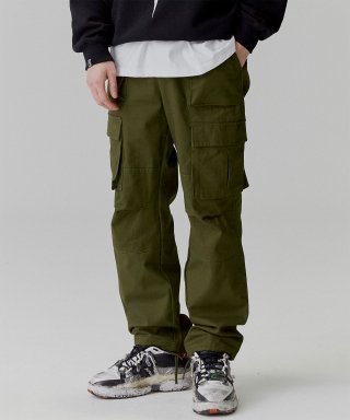 낫포너드 Cargo Pocket Pants - Khaki