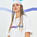 스테레오 바이널즈(STEREO VINYLS) [SS19 STEREO X FILA] Gradation S/S Tee(White)