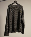 디퍼런트벗세임(DIFFERENTBUTSAME) embroidery knit black/white
