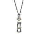 오드콜렛(ODDCOLLET) [SILVER925]zips necklace