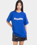 로얄라이프(ROYALLIFE) RL001 오리지널 로고 반팔 - 블루