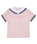 메리제임스(MARYJAMES) (W) Firstcake Half Shirts - Pink