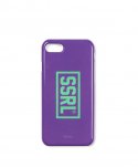 에스에스알엘(SSRL) box logo hard case / purple