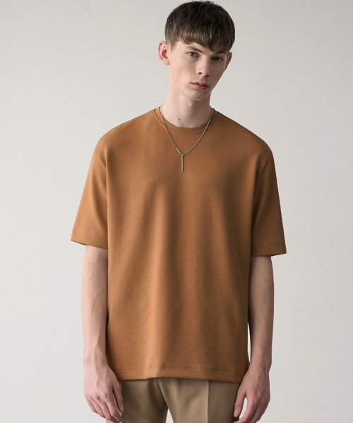 MUSINSA DRAWFIT Essential Basic T Shirt MUSTARD