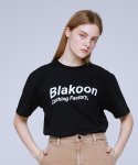 블라쿤(BLAKOON) LOGO T-SHIRTS (BLACK)