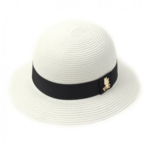 UNIVERSAL CHEMISTRY - Summer White Cloche Hat Summer Fedora