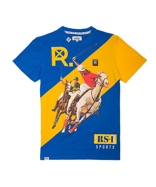 알에스원(R.S.1NE) RS1 POLO COMPETITION TEE(BLUE) - 14,400원 | 무신사 스토어