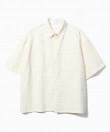 Solid Box Shirts [Cream]