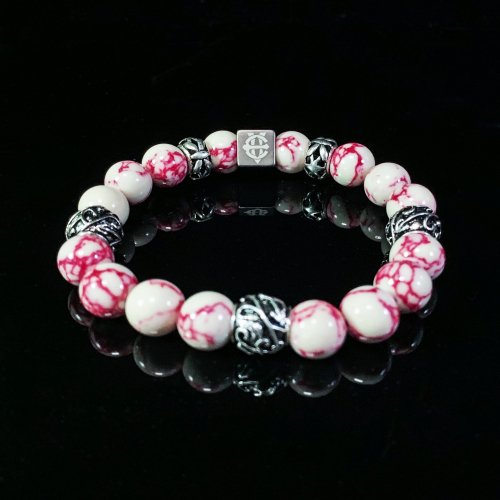 EIGHTVOLUME - EV White Stain gemstone bracelet