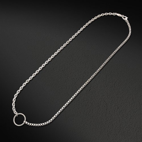 블렌도프(BLENDOFF) Half Mix Chain  O  Necklace - 228,000원 | 무신사 스토어