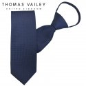토마스 베일리(THOMAS VAILEY) 자동/지퍼넥타이-그라운드 네이비 7.5cm