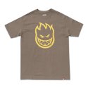 스핏파이어(SPITFIRE) BIGHEAD S/S T-Shirt - SAFARI GREEN w/ YELLOW Print 51010001GA