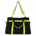 도름(DOLM) Neon Strap Canvas Messenger Bag
