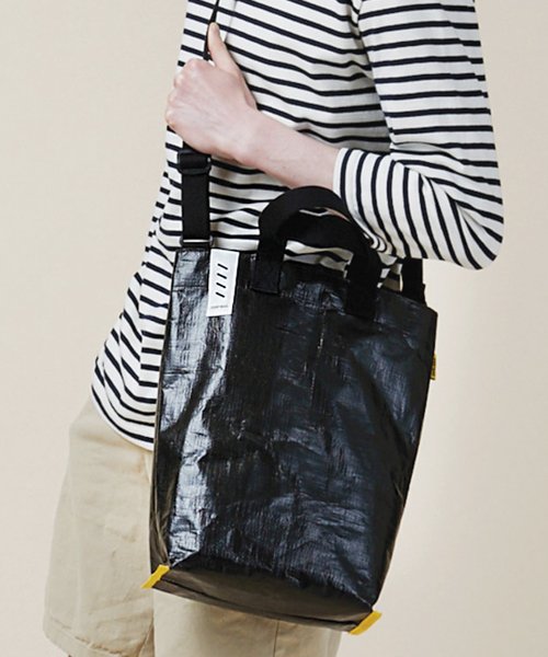 제리백(JERRYBAG) 타폴린 미디엄토트 블랙 - 31,500원 | 무신사 스토어