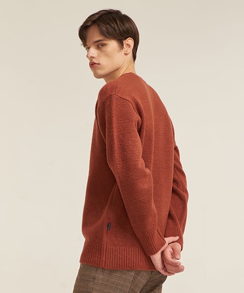 수아레(SUARE) A/W 니트 브릭레드 - 47,200원 | 무신사 스토어