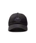 논디스클로즈(NONDISCLOTHES) [KAPPA X NONDISCLOTHES] Basic logo cap-black