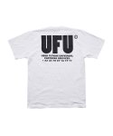 유즈드퓨처(USED FUTURE) UFU AD T-SHIRT_WHITE/BLACK