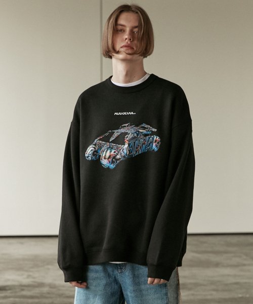에드(ADD) TRANSPORT CAR SWEATSHIRT BLACK - 62,400원 | 무신사 스토어