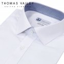 토마스 베일리(THOMAS VAILEY) 남성드레스셔츠 베이직 플레인 레귤러 화이트 슬림핏 213