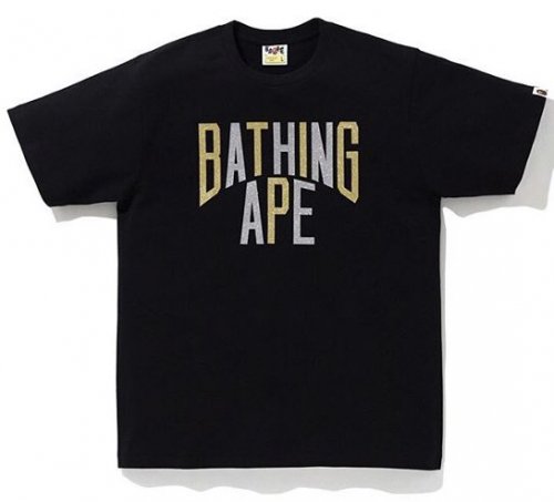 베이프(BAPE) GLITTER NYC LOGO TEE - 208,000원 | 무신사 스토어