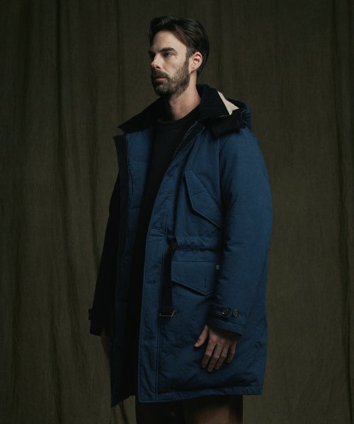 프리즘웍스(FRIZMWORKS) [PENFIELD X FRIZMWORKS] CHANGJIN BATTLE PARKA _ NAVY - 418,600원 | 무신사 스토어
