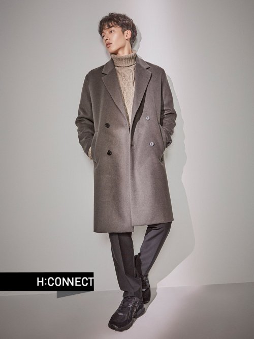 에이치커넥트(HCONNECT) 남성 캐시미어 더블 버튼 핸드메이드 코트(30240-012-883-92) - 79,000원 | 무신사 스토어