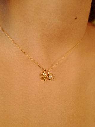 피오레(FIORE) flower fiore necklace