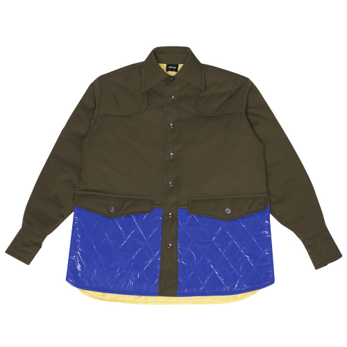 에프엠9102(FM91.02) SK8TE JACKET khaki - 280,000원 | 무신사 스토어