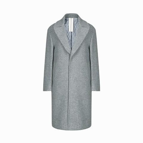 티아이포맨(T.I FOR MEN) M188MCT110M_울(70%) 오버핏 사이드 슬릿 코트 - 499,000원 | 무신사 스토어