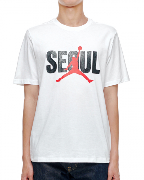 나이키(NIKE) 조던 서울 그래픽 티셔츠 - 화이트 / CK0577100 - 25,900원 | 무신사 스토어