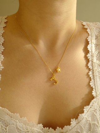 피오레(FIORE) fiore initial necklace